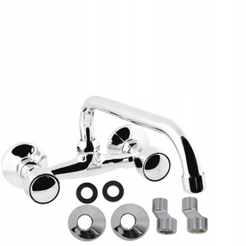 НАСТЕННАЯ РАКОВИНА Смеситель для раковины, смеситель с изливом, ТИП U, 200мм MODENA