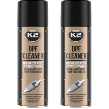 2X K2 ZESTAW DPF CLEANER ŚRODEK DO CZYSZCZENIA DPF 500ML