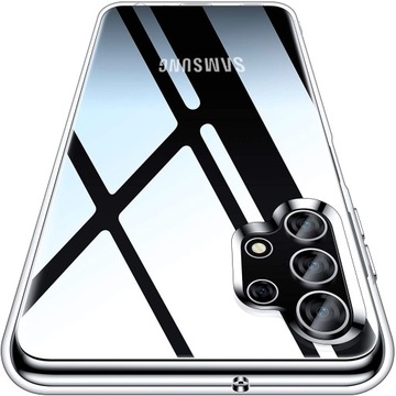 Etui BEZBARWNE Slim CASE do Samsung Galaxy A32 4G | + SZKŁO HARTOWANE 9H