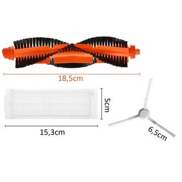 Кисти-фильтры для робота-пылесоса Xiaomi Mi S10 Mijia Viomi V2 V3 PRO SE