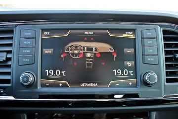 Seat Ateca SUV 2.0 TSI 190KM 2017 Seat Ateca Bezwypadkowy / Salon Polska / Serwis, zdjęcie 25