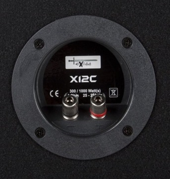 EXCALIBUR X12C SUBWOOFER/SKRZYNIA rozmiar 12 CAL MOC 300W zamknięta obudowa