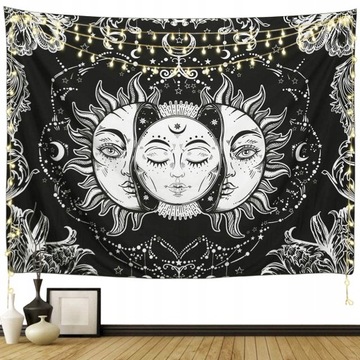 MANDALA INDYJSKA NA ŚCIANĘ GOBELIN