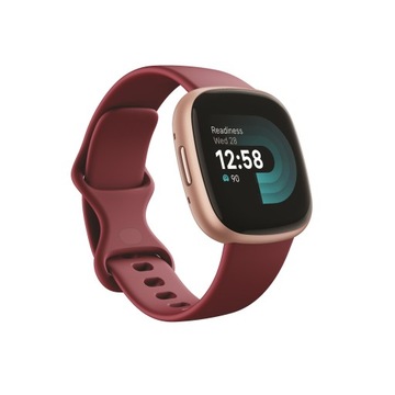 Smartwatch FITBIT Versa 4 bordowo-miedziany