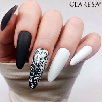 Claresa Lakier Hybrydowy Do Paznokci Biały White nr 1000 5ml UV LED