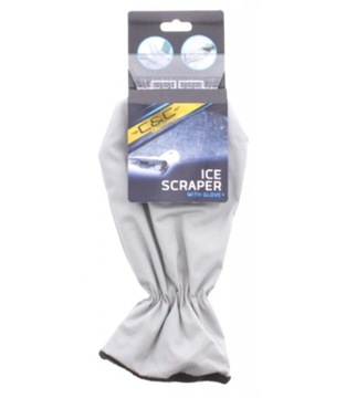 SKROBACZKA DO SZYB SAMOCHODOWA Z RĘKAWICĄ BLUE 566