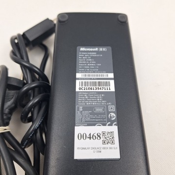 ОРИГИНАЛЬНЫЙ БЛОК ПИТАНИЯ ДЛЯ XBOX 360 SLIM S 135W 100% ОРИГИНАЛ + КАБЕЛЬ