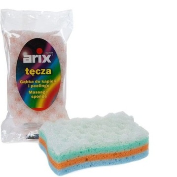RAINBOW W608 ARIX ГУБКА ДЛЯ ВАННЫ И МАССАЖА