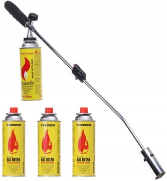 Газовая горелка Дрель для травы и сорняков.