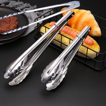 ЩИПЦЫ КУХОННЫЕ МЕТАЛЛИЧЕСКИЕ ДЛЯ ПРИГОТОВЛЕНИЯ МЯСНОГО САЛАТА, УНИВЕРСАЛЬНЫЕ, 3 шт.