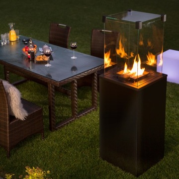 OGRZEWACZ GAZOWY PATIO MINI KOMINEK OGRODOWY