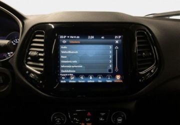 Jeep Compass II SUV 1.3 TMair 150KM 2020 Jeep Compass Limited 1.3T 150KM automat 202021 r., Salon PL, komplet opon, zdjęcie 29