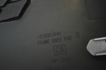 TOYOTA GT86 KRYT NA KOLENA PRAVÁ ZN6 2015 RHD