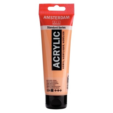 FARBA AKRYLOWA AMSTERDAM 120 ML 224 NAPLES YELLOW RED