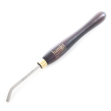 Dłuto tokarskie HSS skrobak wydrążeniowy zakrzywiony 45° HAMLET nóż HCT134