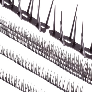 50 шипов для защиты от птиц, НЕРЖАВЕЮЩАЯ НЕРЖАВЕЮЩАЯ, ВЫСОТА 24,25 м БЕЗОПАСНАЯ