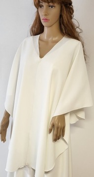 Универсальный свадебный шарф цвета экрю, множество вариантов.