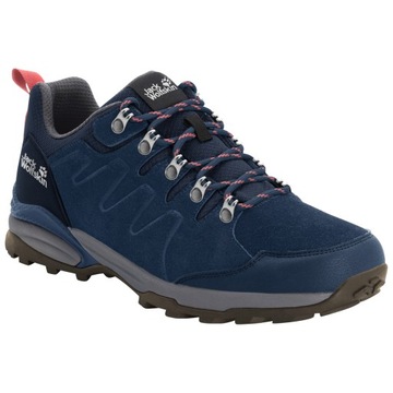 JACK WOLFSKIN DAMSKIE BUTY ZE SKÓRĄ LOGO 40,5 1ŻMB