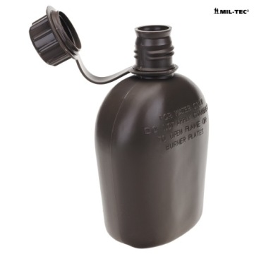 Военная фляга с крышкой US ARMY 1QT Black