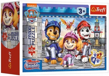 Puzzle Trefl miniMaxi Pieski PSI PATROL 20 el