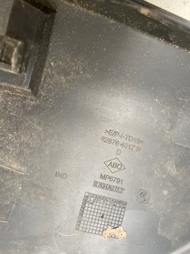 DACIA LODGY DOKKER 2012- LIŠTA DVEŘE PRAVÁ ZADNÍ