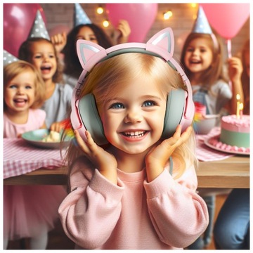 ONIKUMA K9 ИГРОВЫЕ НАУШНИКИ МИКРОФОН КОШАЧЬИ УШИ CAT RGB USB