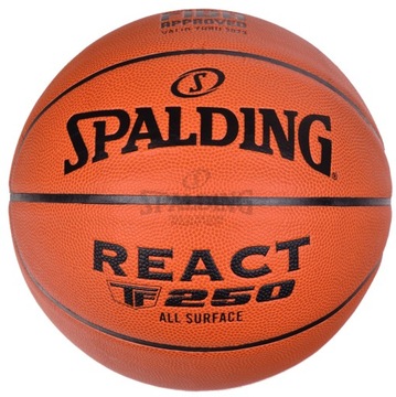 SPALDING TF250 6 FIBA PIŁKA DO KOSZYKÓWKI SKÓRA