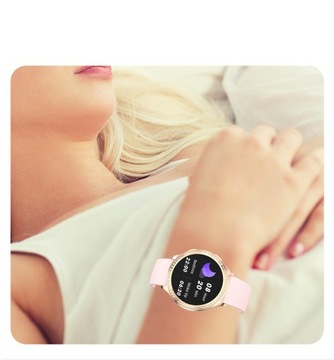 SMARTWATCH ЖЕНСКИЕ ЧАСЫ ПОЛЬСКОЕ МЕНЮ СПОРТ ЗДОРОВЬЕ TALKS PL