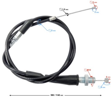 (WHOLESALE) Трос дроссельной заслонки NXT250