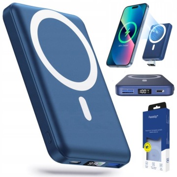 Powerbanka Usb-c Power Mah Bank Pd Usb Qc Rychlá 10000MAH Nabíjení 20W Led