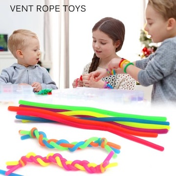 МАКАРОННЫЕ СТРУНКИ SLUSH АНТИСТРЕСС НЕПОСЕДА 6 ШТ.