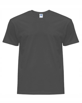 T-shirt koszulka męska bawełna wygodna grafitowy