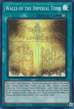 Yu-Gi-Oh! TCG: Walls of the Imperial Tomb (PHNI)