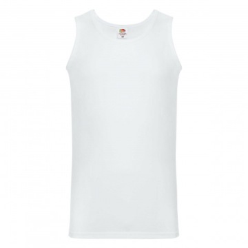 TANK TOP KOSZULKA NA RAMIĄCZKACH MĘSKA Biały 4XL