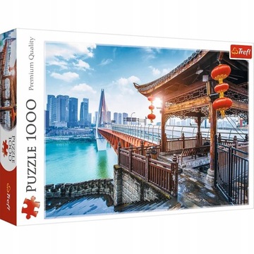 Puzzle 1000 elementów Chongqing Chiny 10721 Trefl