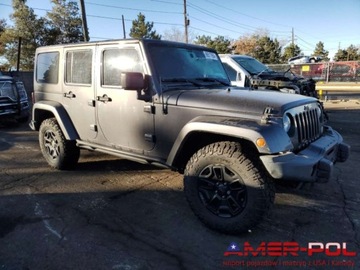 Jeep Wrangler III Unlimited Facelifting 3.6 V6 286KM 2016 Jeep Wrangler _UNLIMITED_SAHARA_4x4_3.6 L_285 km_2016r 3.6 Benzyna 285KM