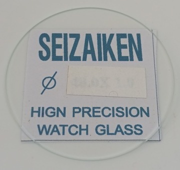 SZKŁO SZKIEŁKO DO ZEGARKA PŁASKIE GRUBOŚĆ 1 MM ŚREDNICA 43,5 MM