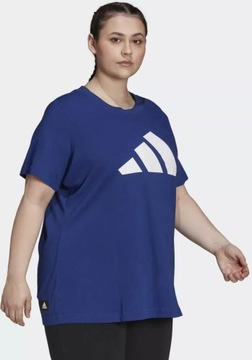 KOSZULKA DAMSKA SPORTOWA T-SHIRT ADIDAS PLUS SIZE