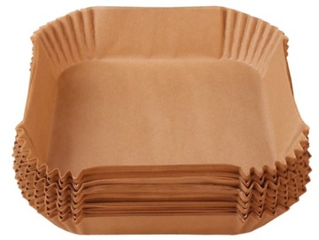 Бумажная вставка в Fryer Fryer Fryer 16x16x4,5см 50 ПК