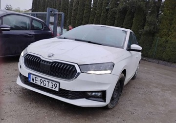 Skoda Fabia IV 1.0 MPI 80KM 2025 Skoda Fabia 2025r, 1.0 Benzyna. Uszkodzony. Poobijany. Jezdzi BenzynaLPG, zdjęcie 1
