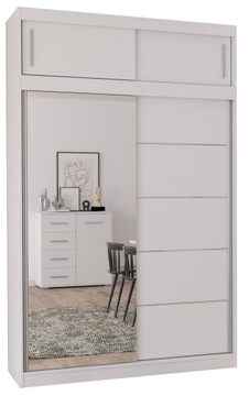 Szafa przesuwna VISTA 05 150 lustro z nadstawką