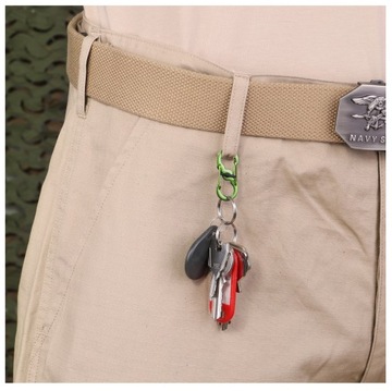 КАРАБИН ДВУСТОРОННИЙ МЕТАЛЛИЧЕСКИЙ ДОМИНАТОР 35 мм