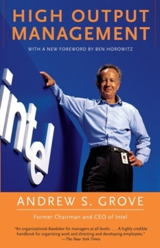 High Output Management - Grove, Andrew S. EBOOK