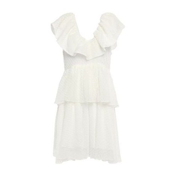 GANNI sukienka 38 M JASMINE RUFFLED DRESS