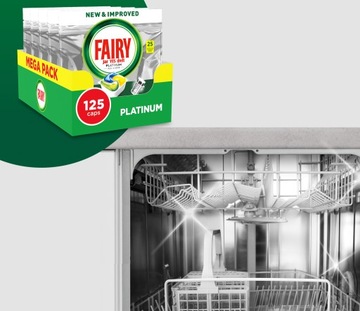 Капсулы для посудомоечной машины Fairy Platinum Lemon 125 шт.