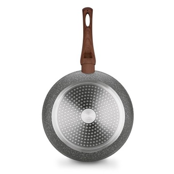 НАБОР ДЛЯ ЖАРКИ 3 шт. Сковорода ГРАНИТНАЯ ИНДУКЦИЯ 20/24/28см с антипригарным покрытием Geos.