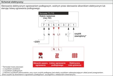 Контроллер подогрева пола WIFI + двойной датчик