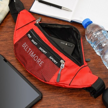 Поясная сумка Beltimore Codura, вместительная, прочная.