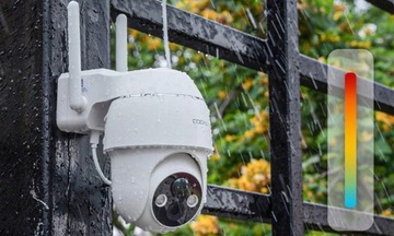 НАРУЖНАЯ СОЛНЕЧНАЯ ВРАЩАЮЩАЯСЯ КАМЕРА WIFI 1296P 32 ГБ