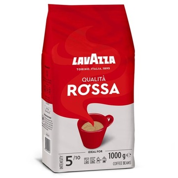 Кофе Lavazza Qualita Rossa в зернах 1кг Оригинал